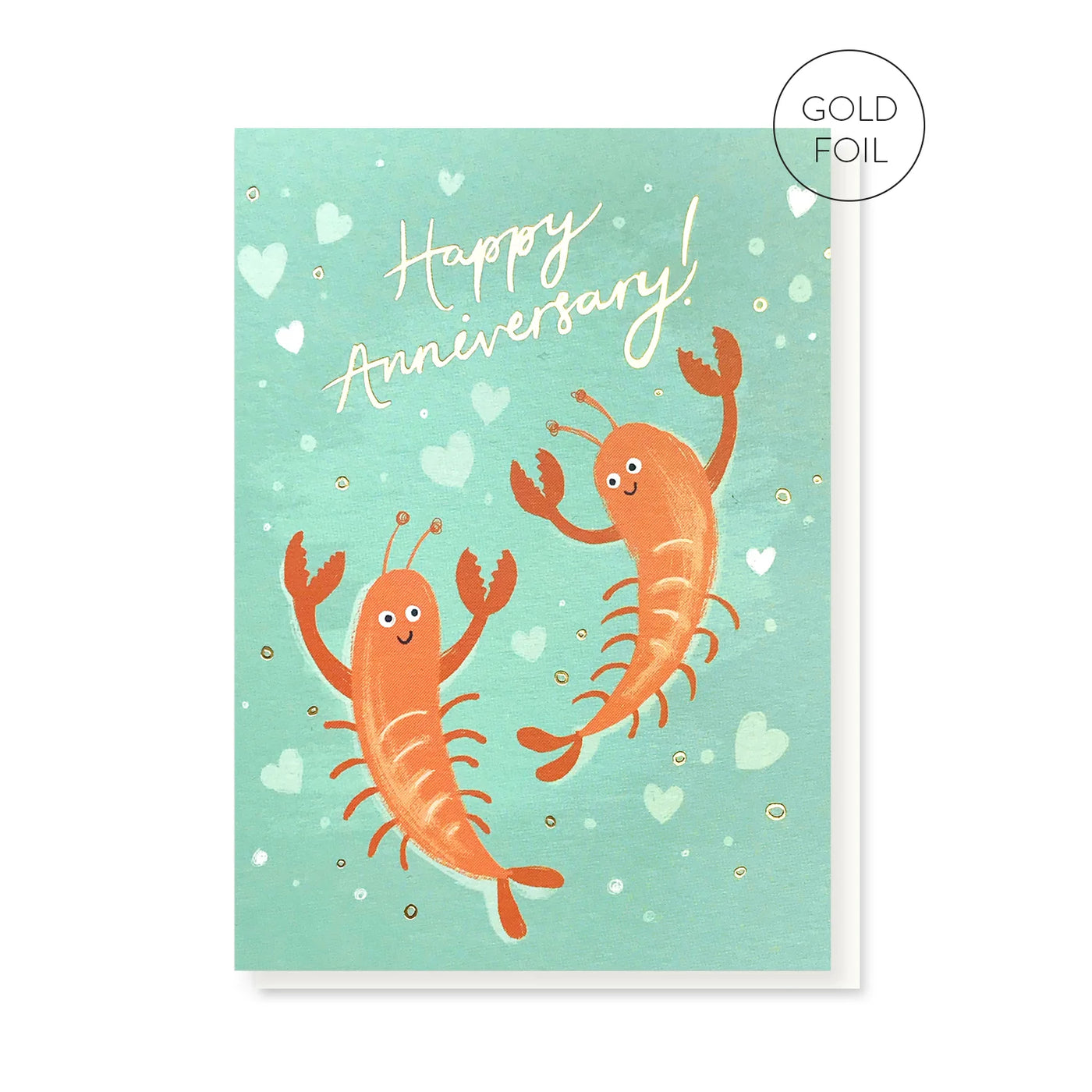 Happy Anniversary Lobster Card