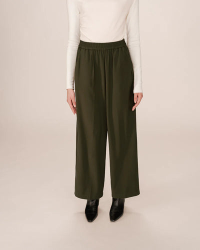 Noblesse Trousers Vert Foret Green