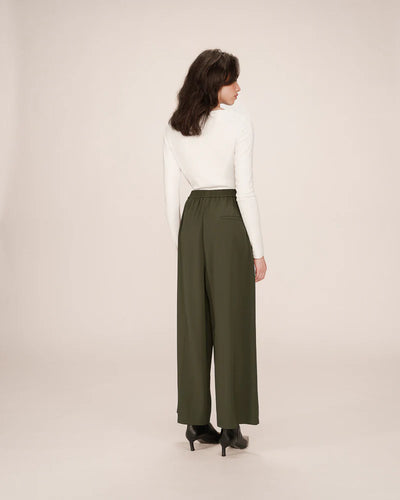 Noblesse Trousers Vert Foret Green