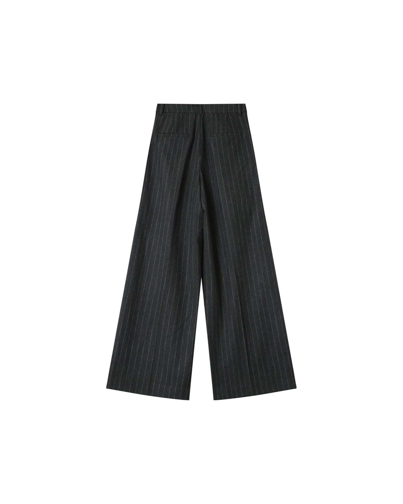Senna Trousers Grey Pinstripe
