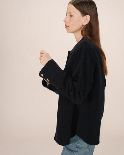 Special Corduroy Shirt Marine