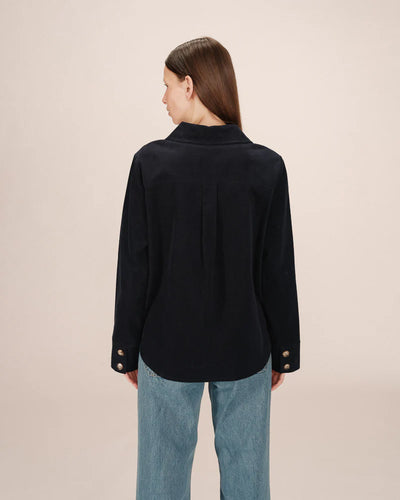 Special Corduroy Shirt Marine