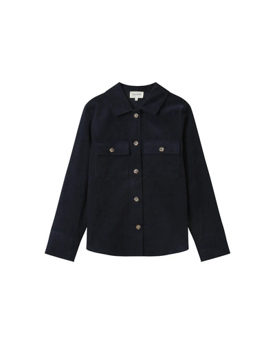 Special Corduroy Shirt Marine