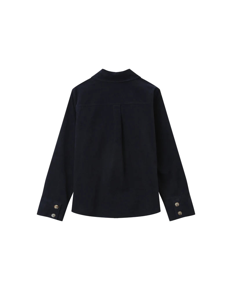 Special Corduroy Shirt Marine
