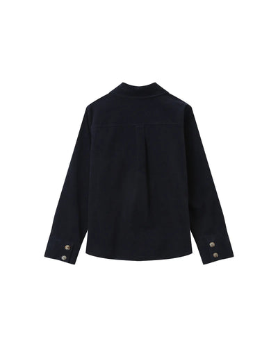 Special Corduroy Shirt Marine