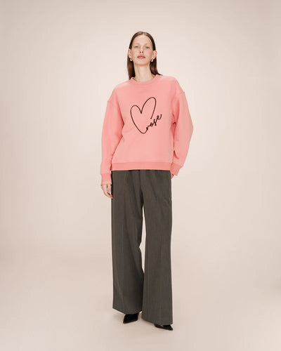 Sharly Sweatshirt Blush Heart