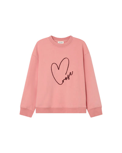 Sharly Sweatshirt Blush Heart