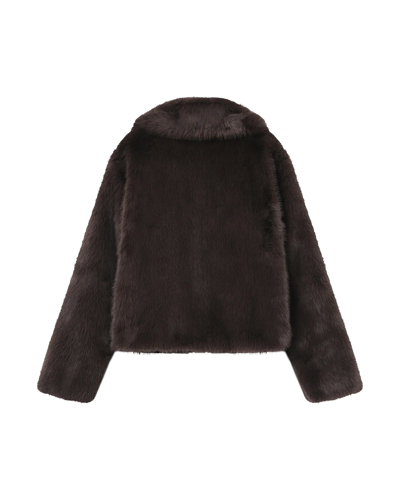 Shonna Faux Fur Jacket Chocolat