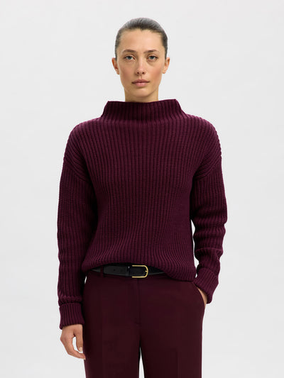 SlfSelma Knit Pullover Fig