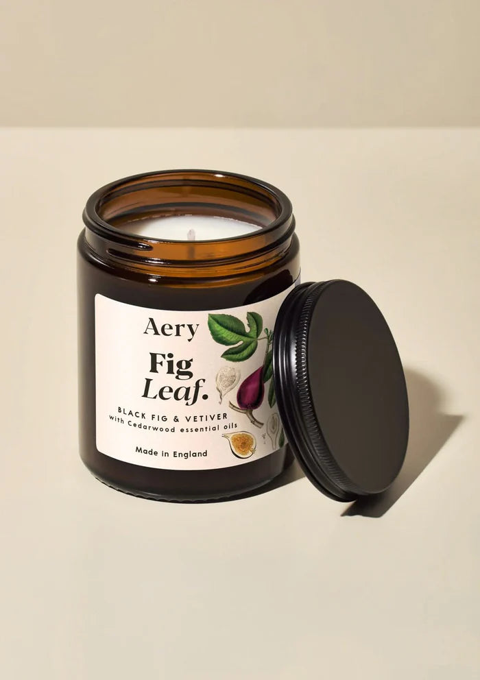 Fig Leaf Jar Candle