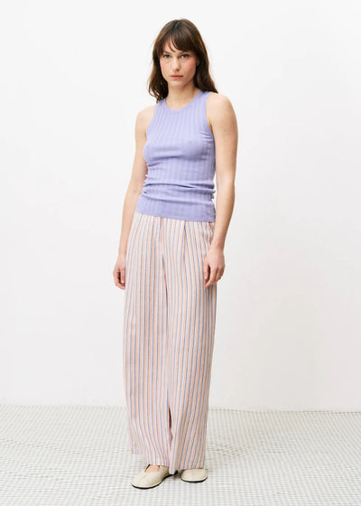Nephelie Trousers Orange/Lilac Stripes