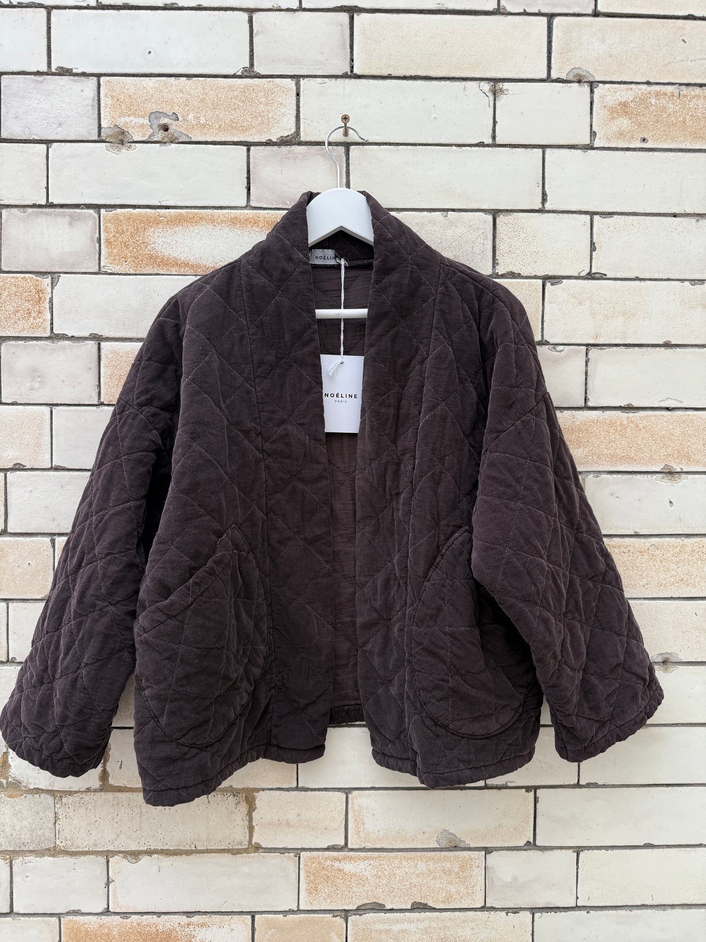 Chocolate Quilted Jacket