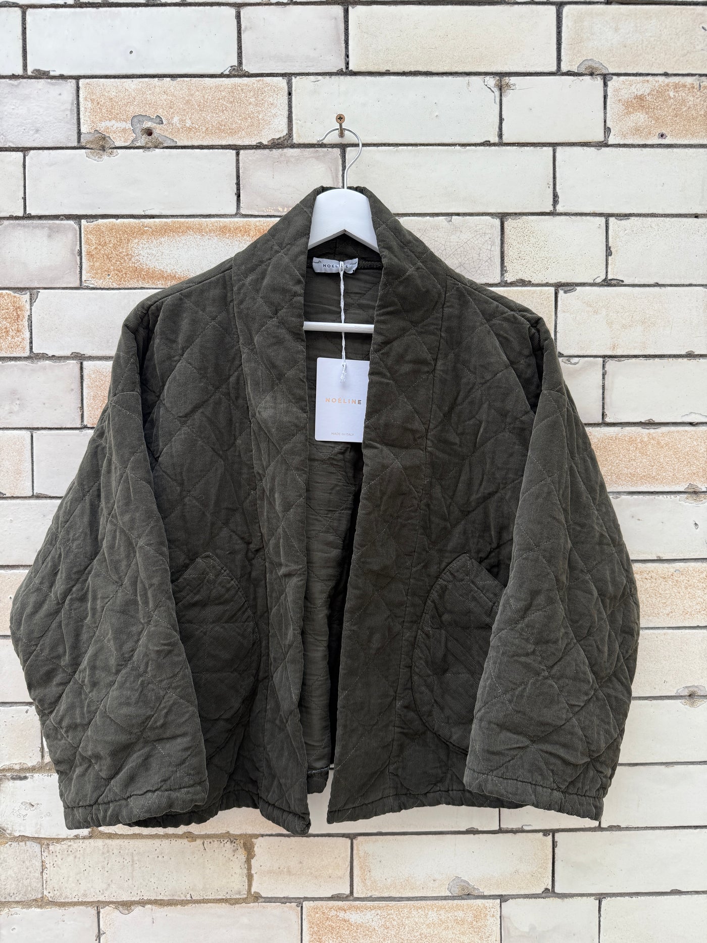 Green Quilted Jacket