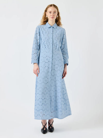 YasSavanno Shirt Dress Clear Sky