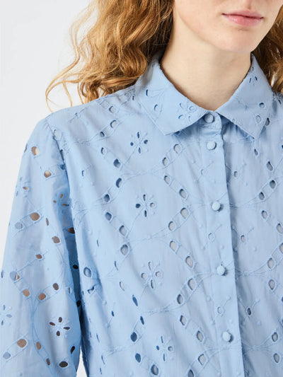 YasSavanno Shirt Dress Clear Sky