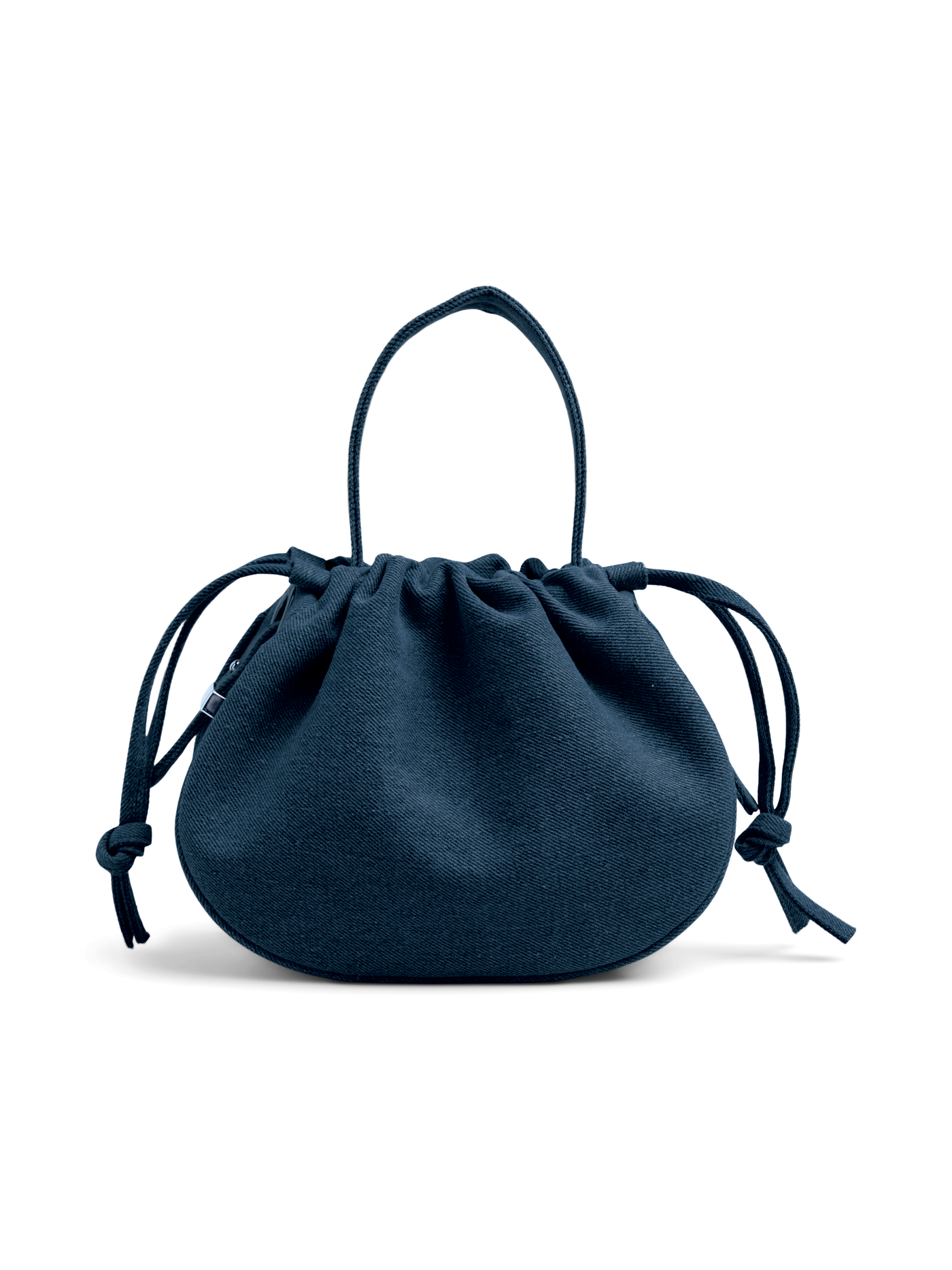 PcBalloon Bag Dark Blue Denim Silver