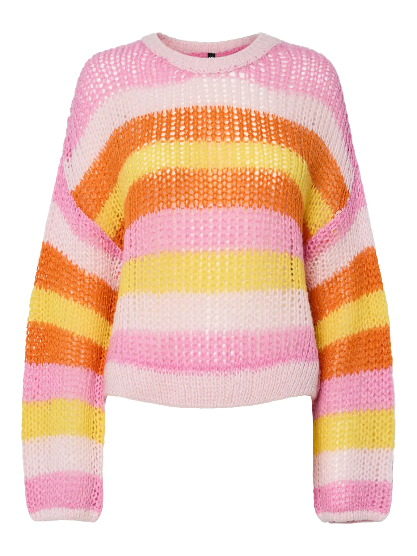 PcHilje Knit Pink Multi Stripes