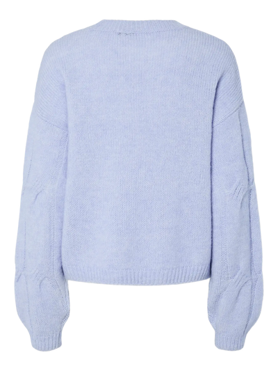 PcJenna O-Neck Knit Baby Lavender