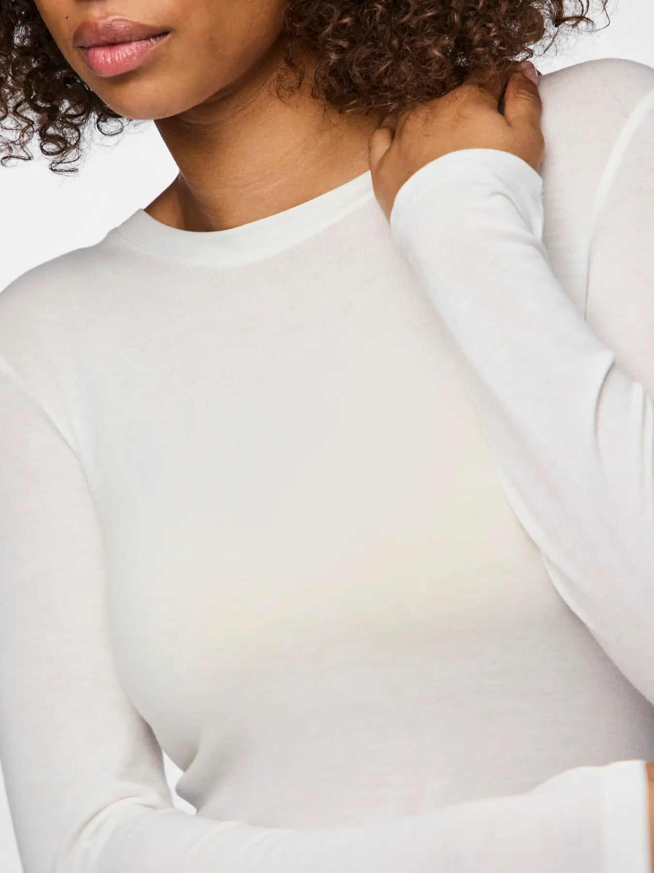 PcMaria LS Top Cloud Dancer