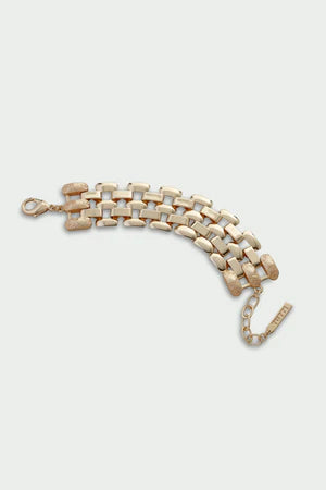 Tutti Linear Bracelet Gold