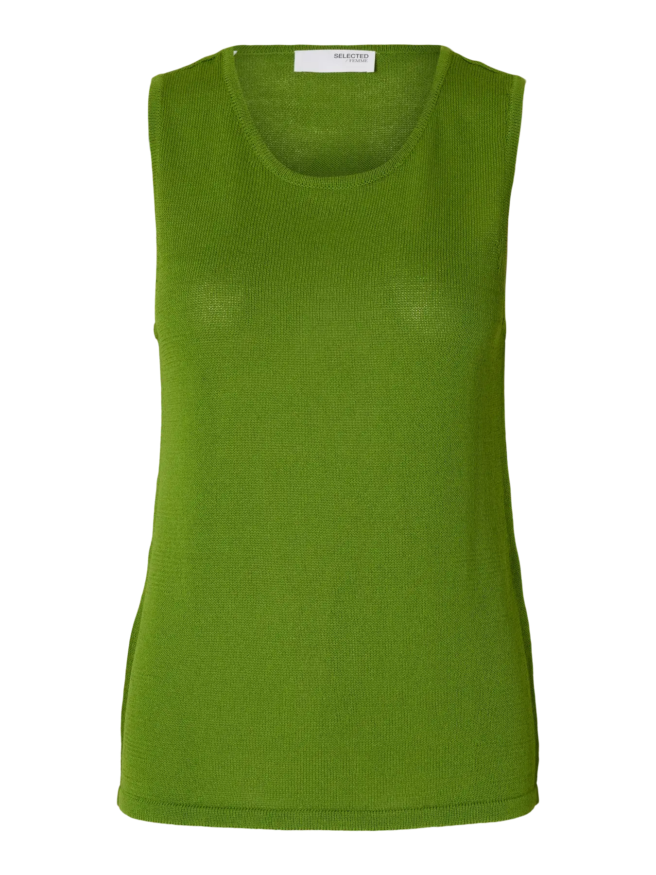 SlfMoon Knit Top Spindle Tree Green