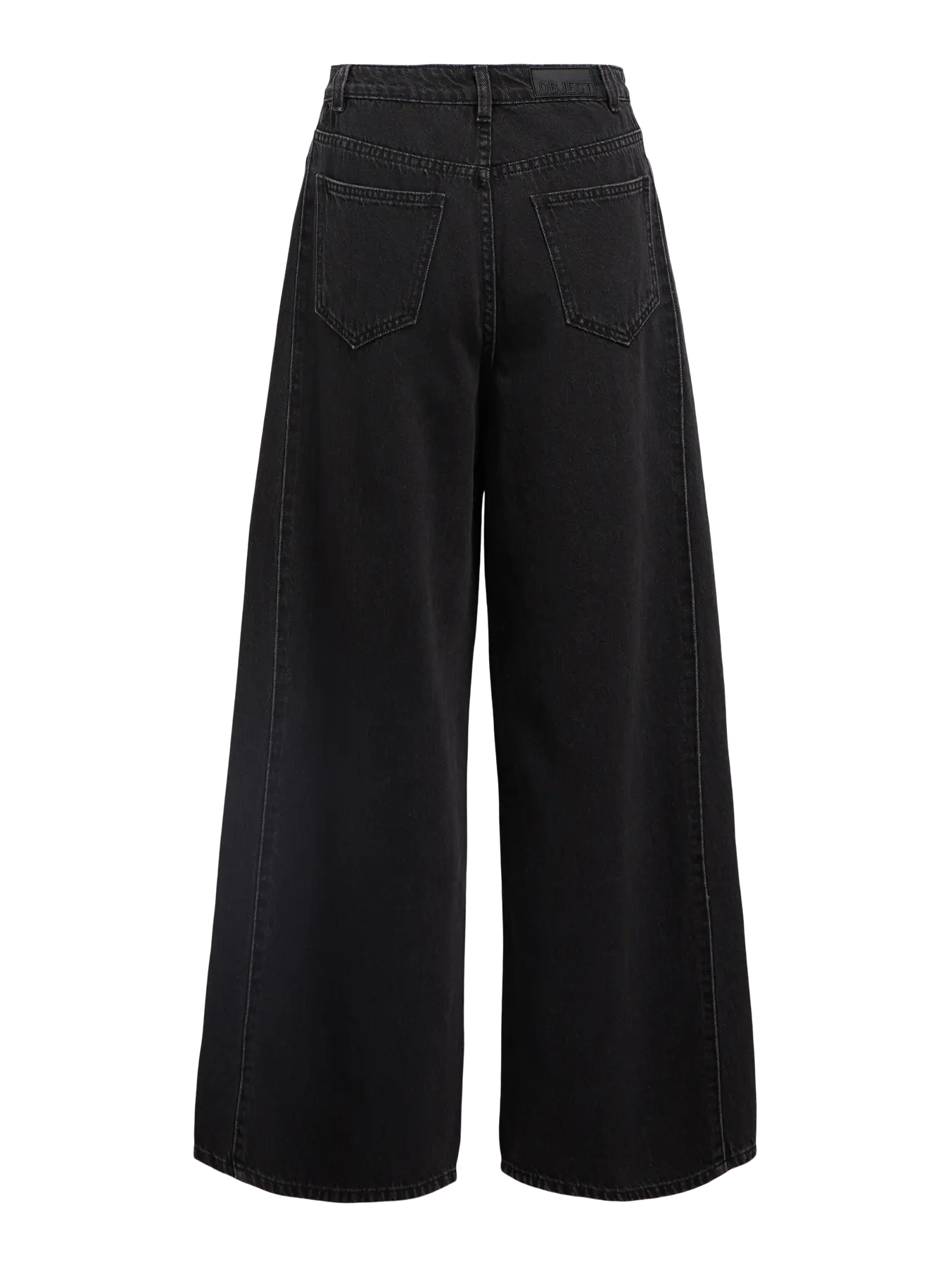 ObjMoji Zarafine Wide Jeans Black