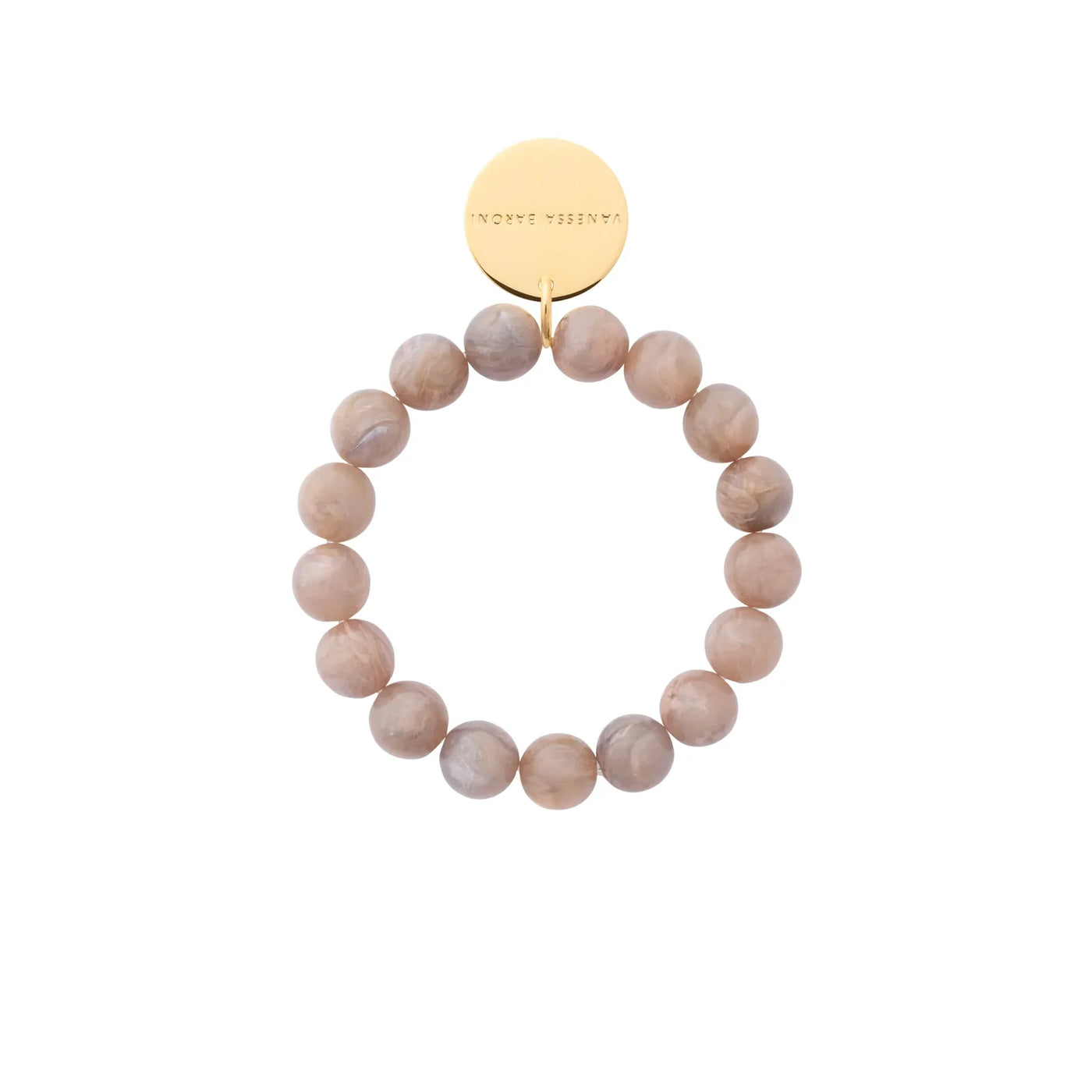 Mini Beads Flex Bracelet Biancone Marble