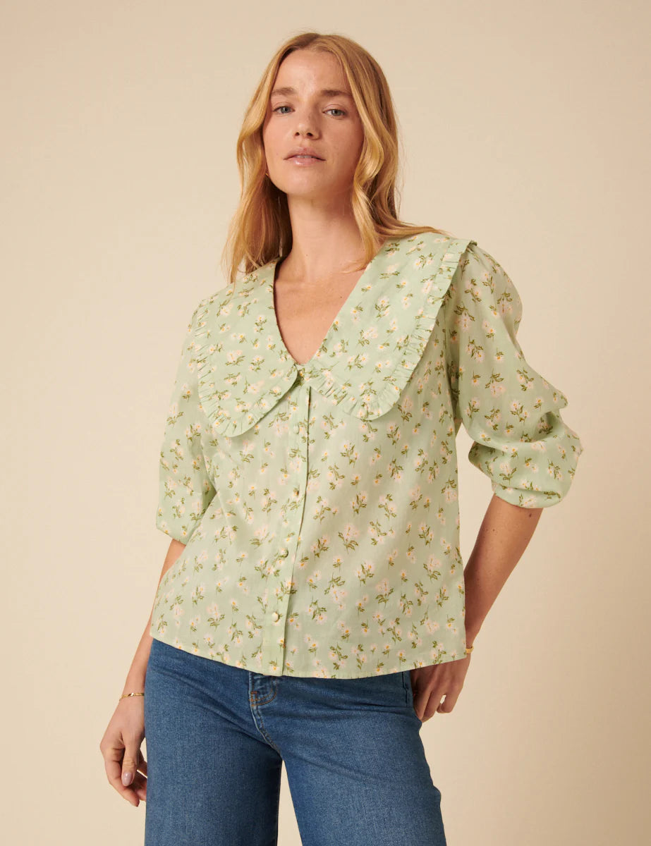 Emmie Blouse Green