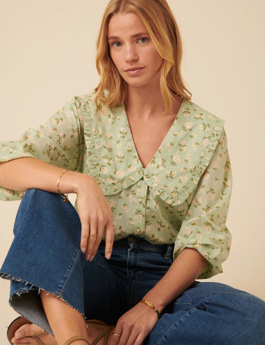 Emmie Blouse Green