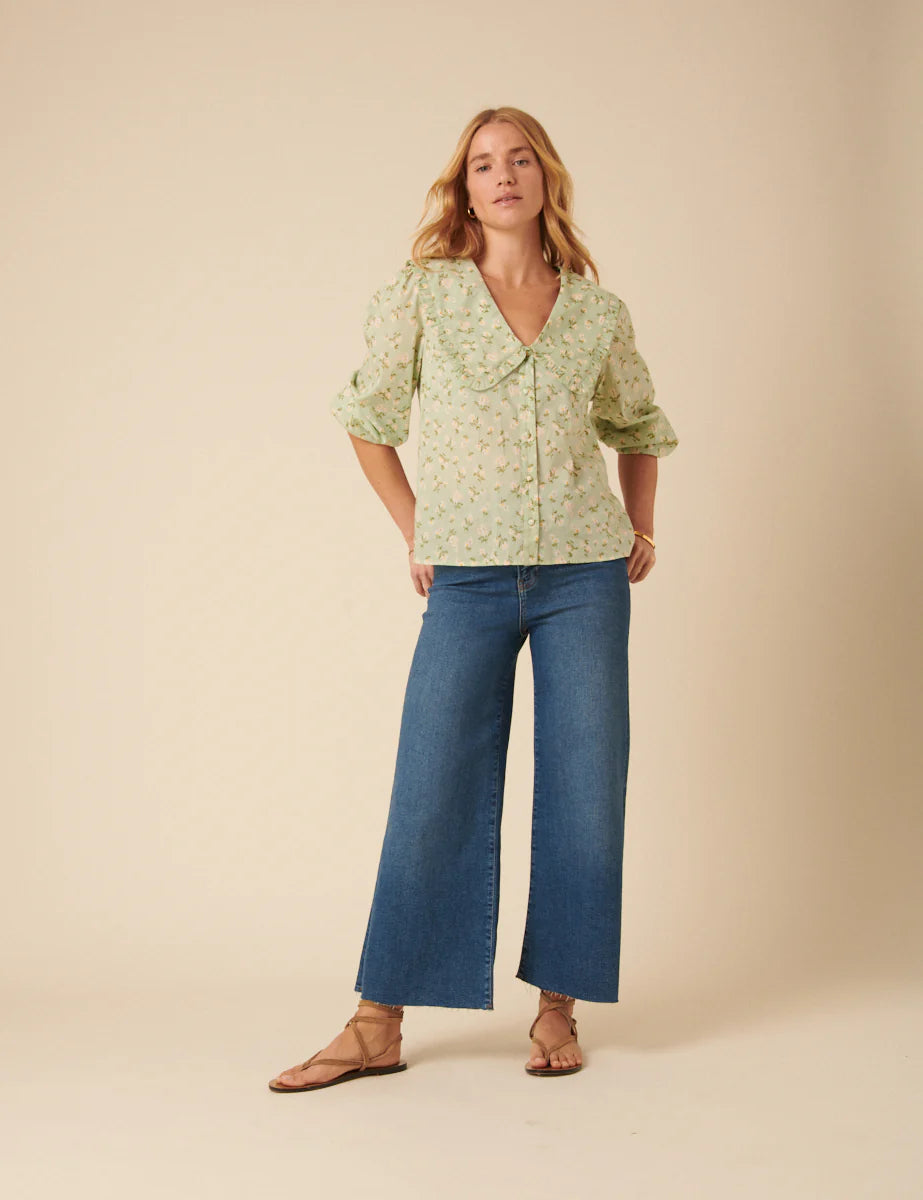 Emmie Blouse Green