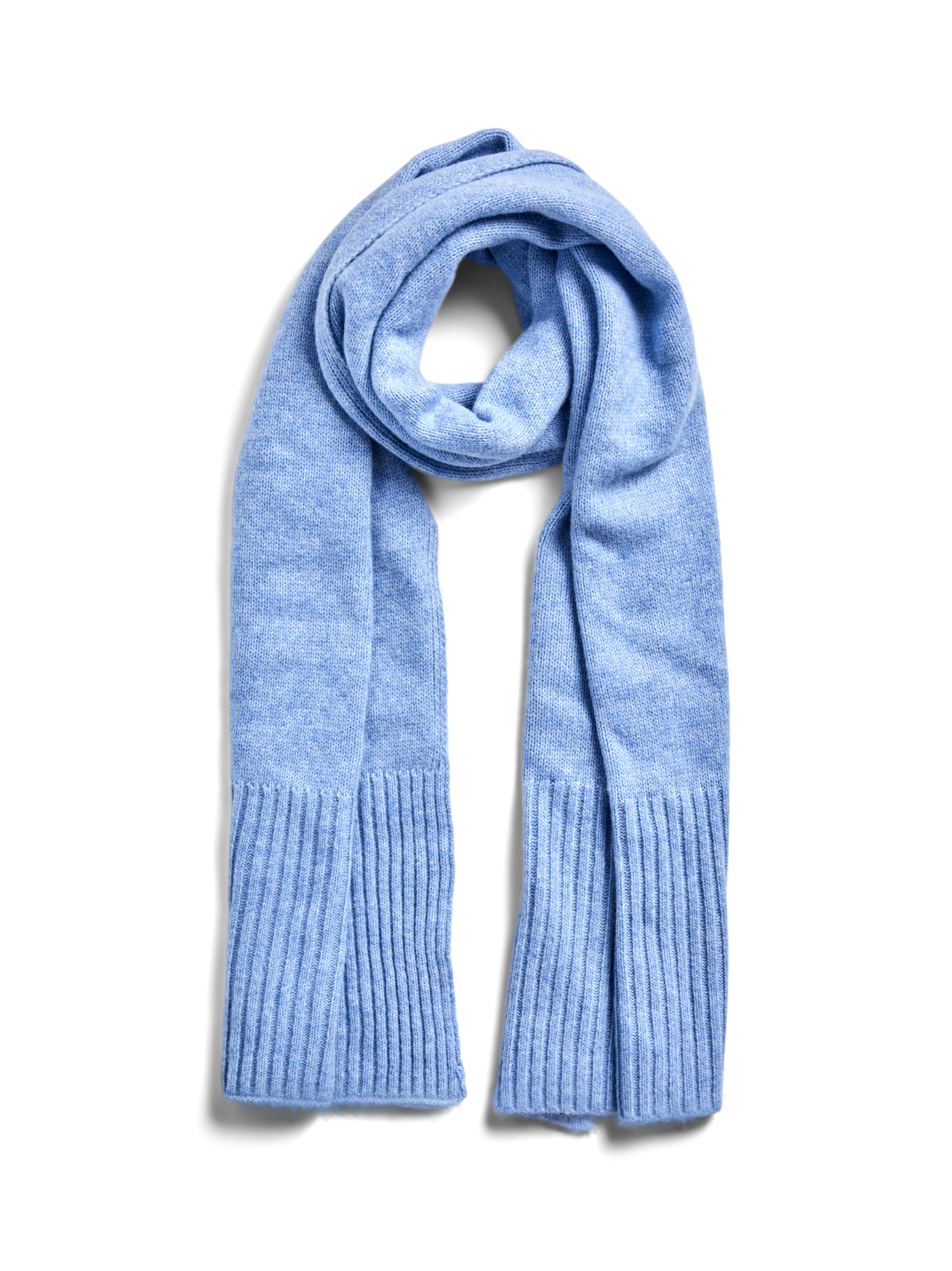 PcMocca Scarf Faded Denim