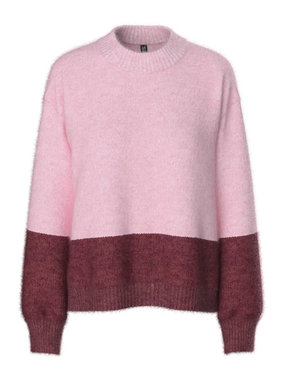 PcIvy Knit Pink/Tawny Port