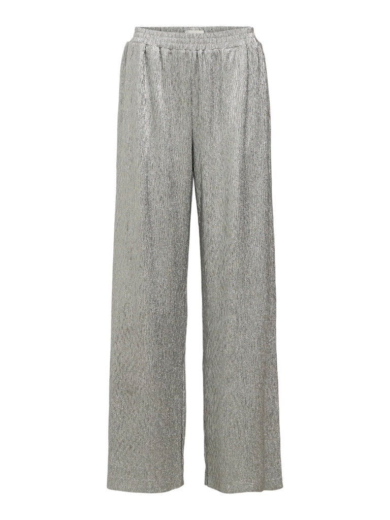 ObjLouise Trousers Silver