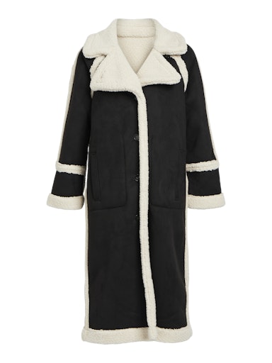 ObjKhalesi Oversized Coat Black