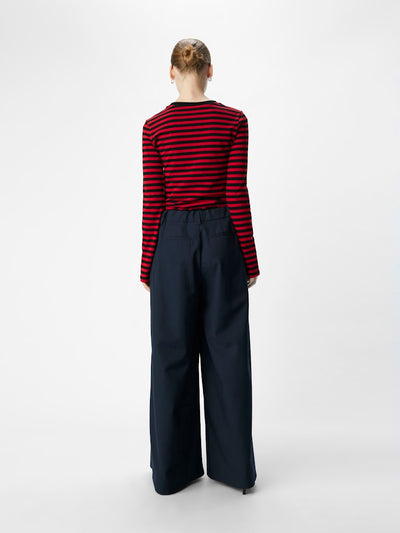 ObjRegan Wide Trousers Sky Captain