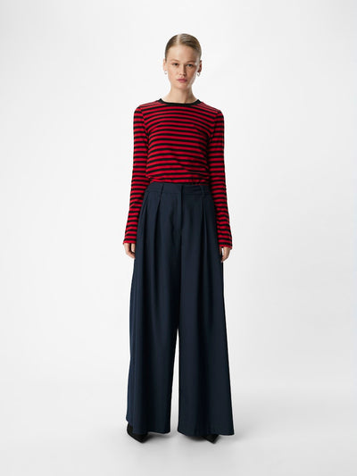 ObjRegan Wide Trousers Sky Captain