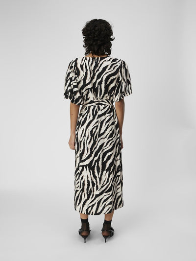 ObjJacira Dress Fossil Zebra