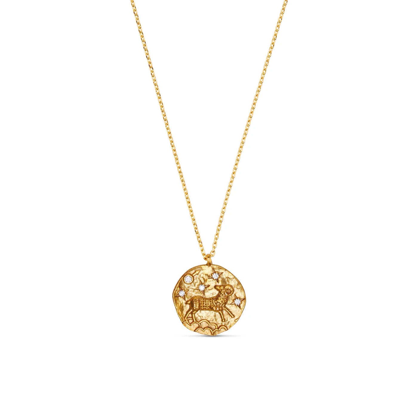 Aries Zodiac Necklace