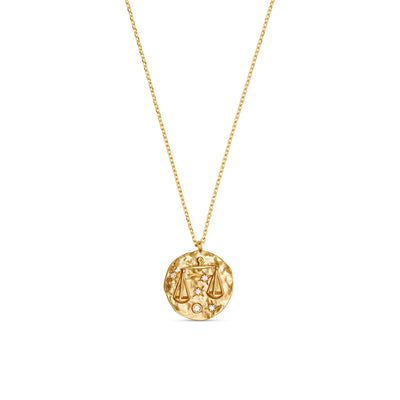 Libra Zodiac Necklace