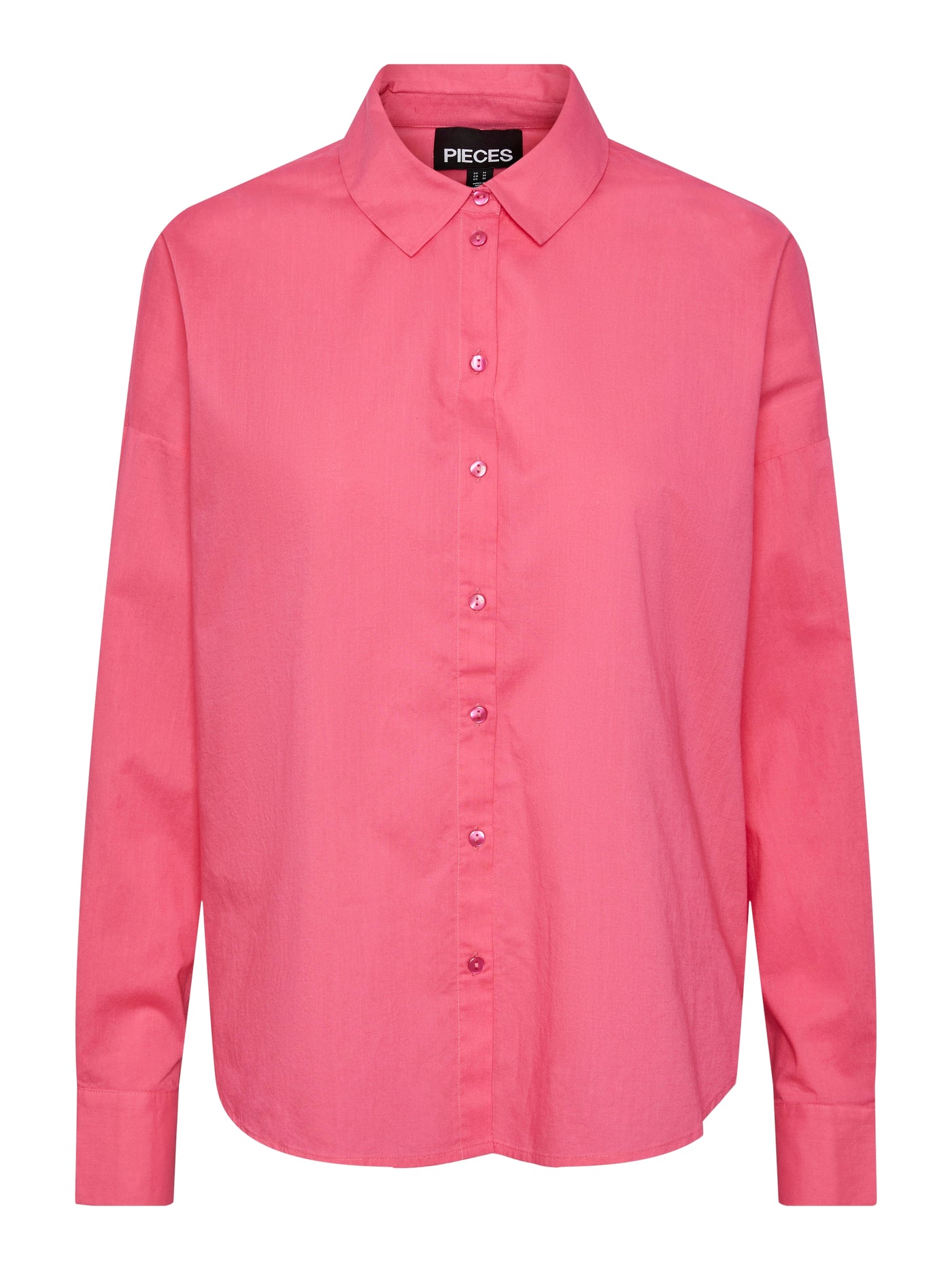 PcTanne Loose Shirt Hot Pink