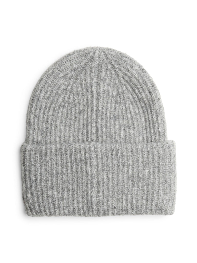 PcMoella Cashmere Knit Hat Grey