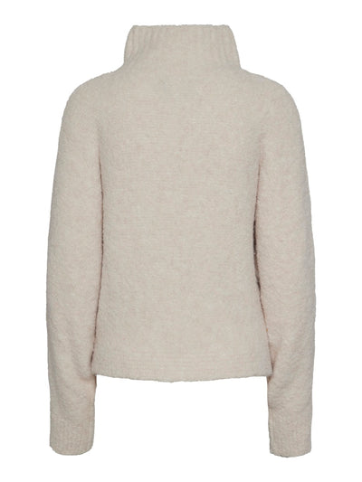 PcNori High Neck Knit Birch