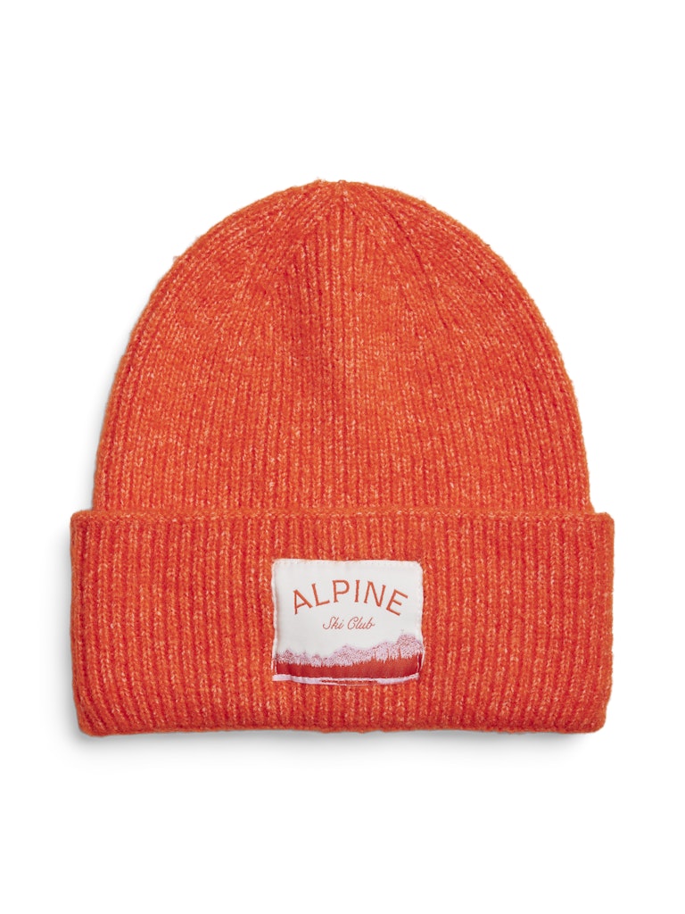 PcNebraska Knit Hat Tangerine