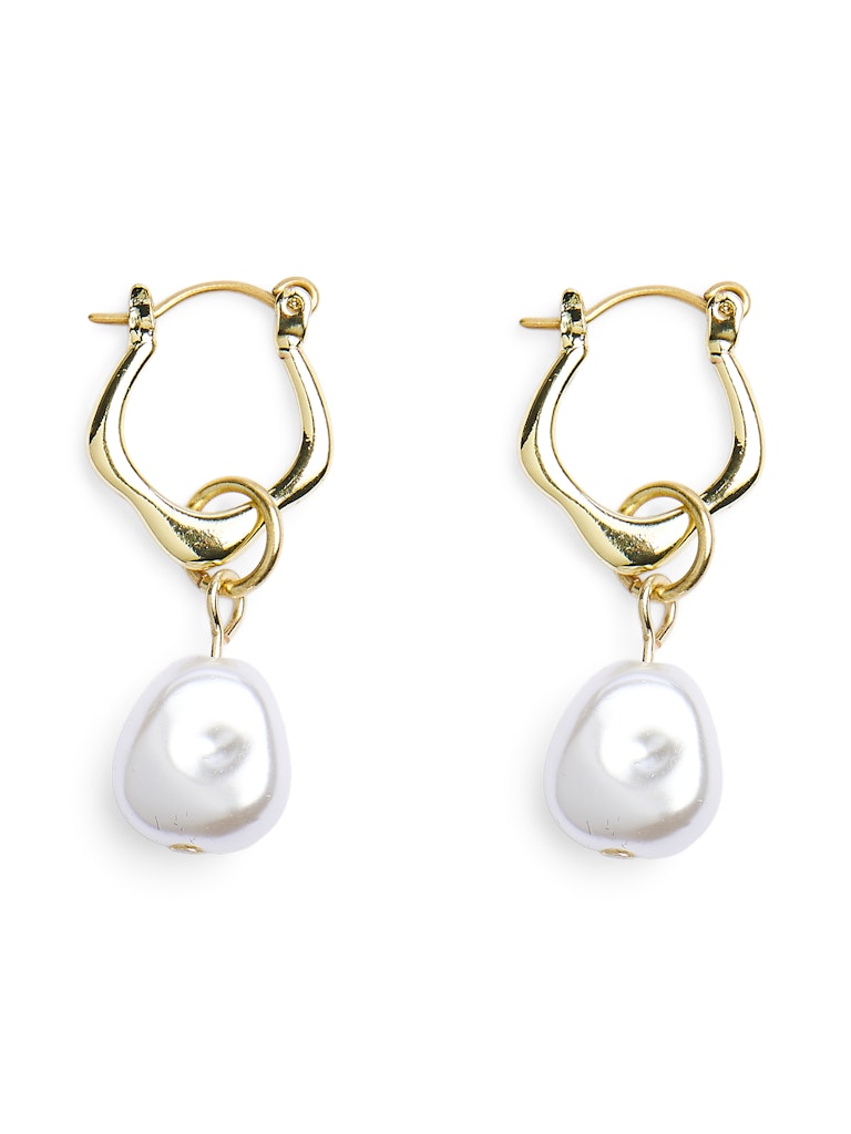 FpRie Earrings Gold/Pearl 2