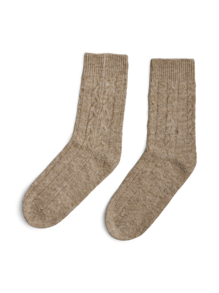 PcNonna Socks Silver Mink