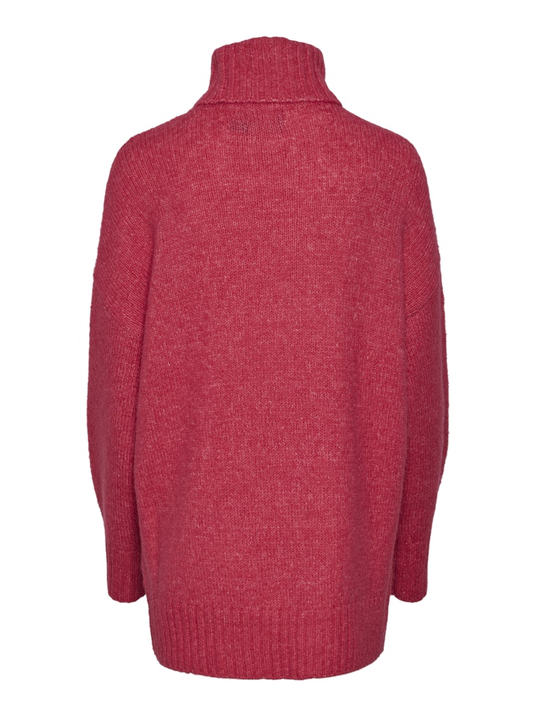 PcNancy Roll Neck Knit Beetroot Purple