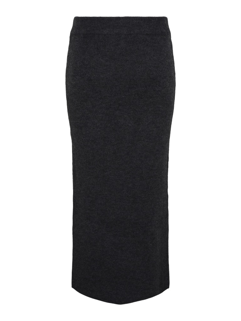 PcNiko Knit Skirt Dark Grey