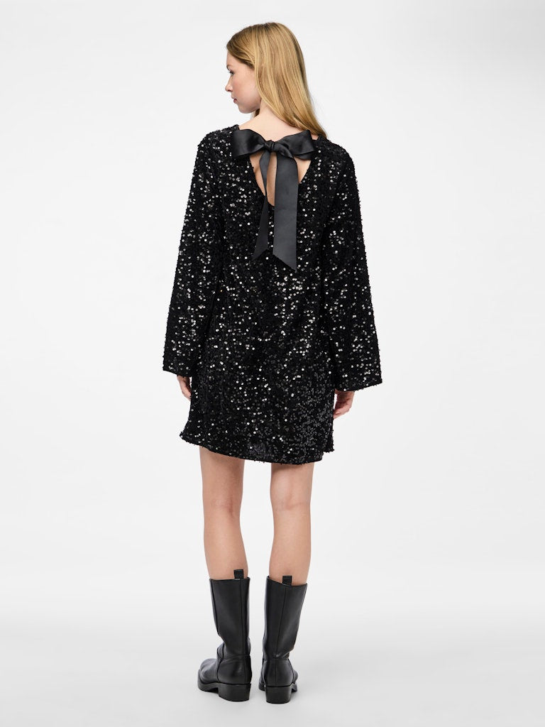 PcKam Black Sequin Dress