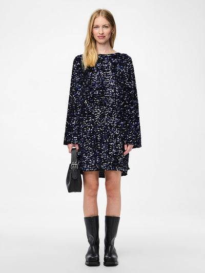 PcKam Bellweather Blue Sequin Dress