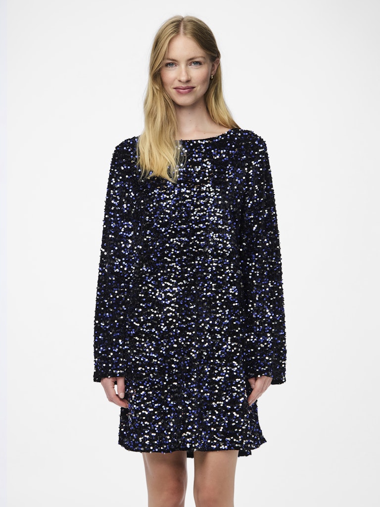 PcKam Bellweather Blue Sequin Dress